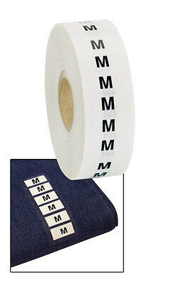 Sizes"xs-xxxl" Wrap Around Clothing Apparel Size Labels Clothes Strips Stickers
